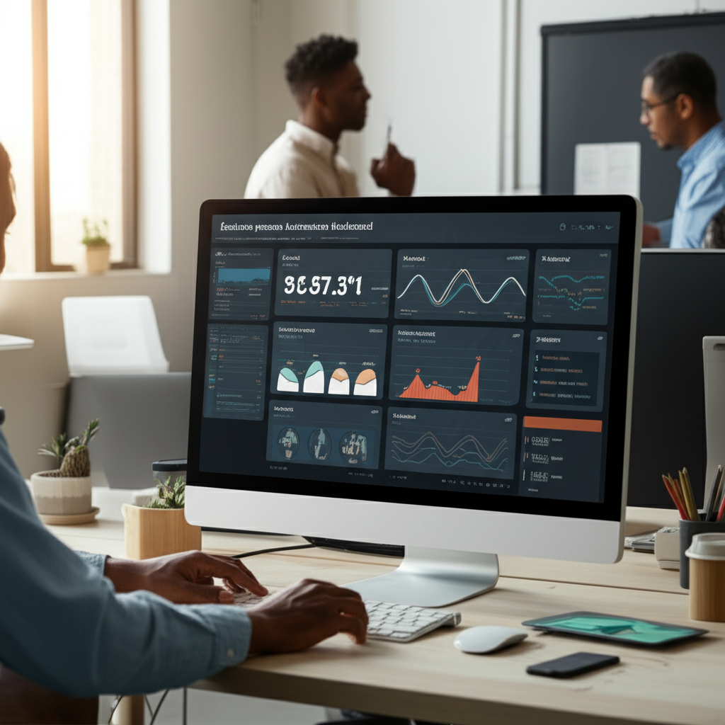 Dashboard de automatización de procesos empresariales